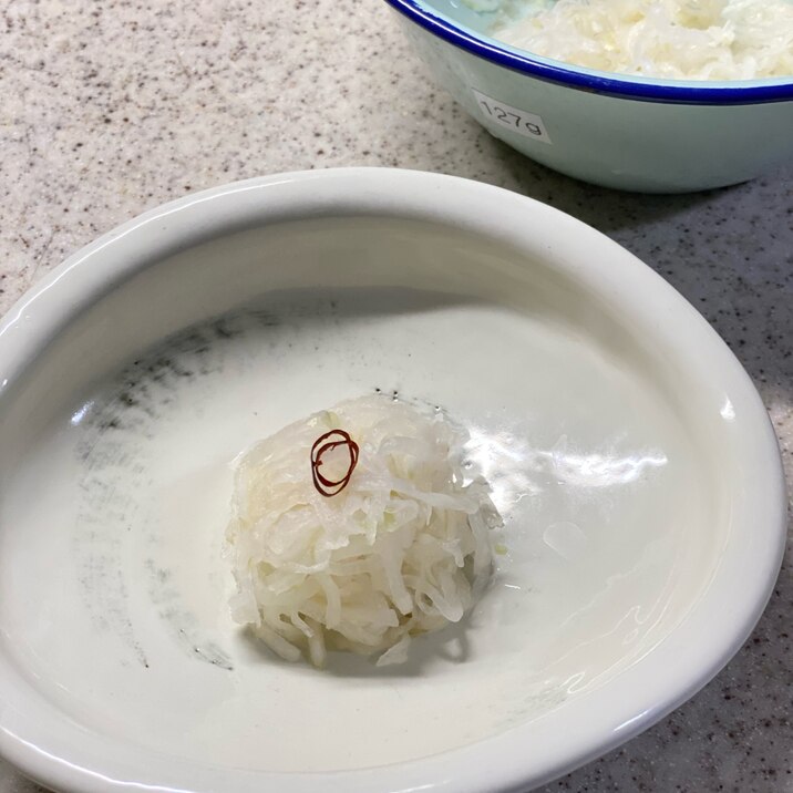甘酢大根(菊花大根)